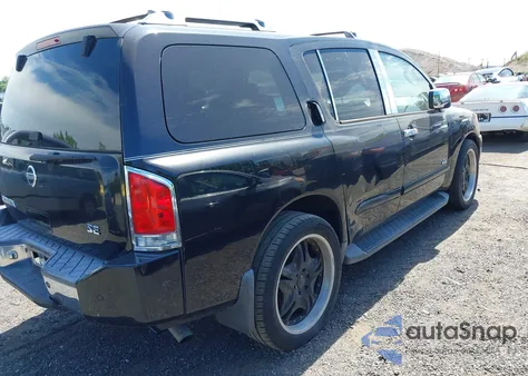 2007 Nissan Armada Se from USA, damaged, VIN 5N1BA08A37N706861